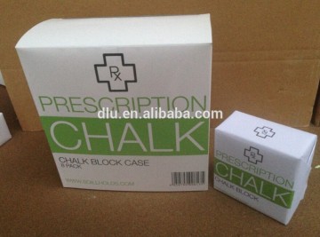 chalk block for sweat absorbing and grip increasing