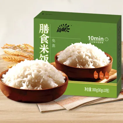 Instant Healthy Coarse Grains Rice with Mulberry Leaf Extract, No Steam Required