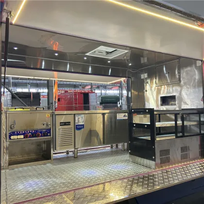 Coffee ice cream truck