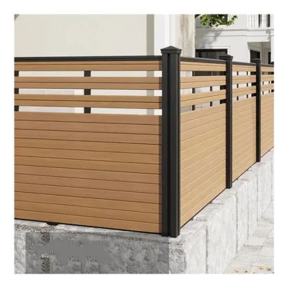 WPC Fence Panels for Outdoor Garden Walls