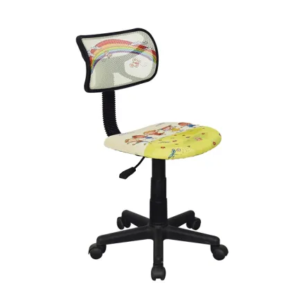 Ergonomic Kids Study Chair with Colorful Printing - Adjustable Desk Chair for Children