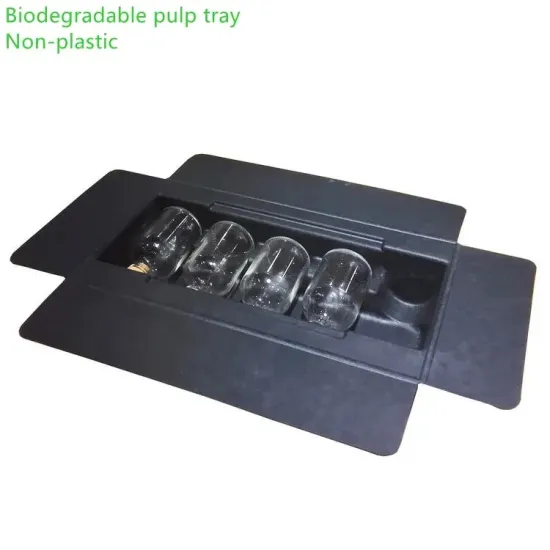 Recyclable Eco Friendly Pulp Molded Insert Packaging