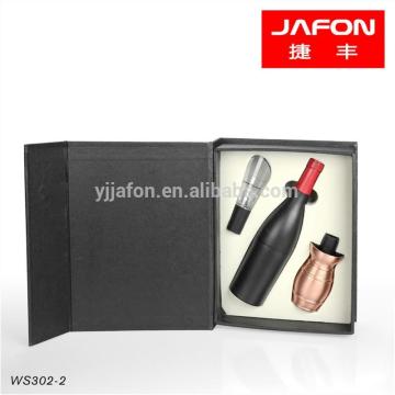 Yangjiang factory hot sale wooden box with wine accessories WS302b
