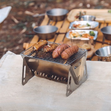 Marchandise peu coûteuse: Grill Camp High Safety Performance avec quatre boucles d'angle