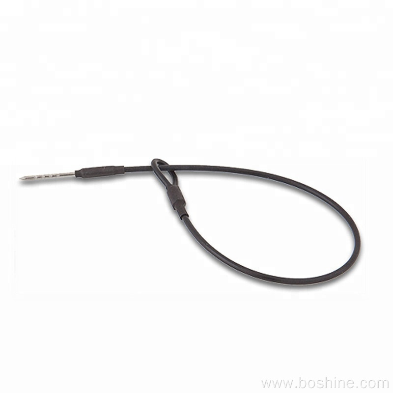 Anti-theft hook lock lanyard to pin eas tags