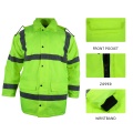 ANSI Klasse 3 Winter warmes Fleece Hi-Vis-Hoodies