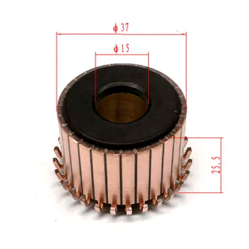 High-Quality OD37* ID15*H29-28 Bars Commutator for Power Tools Motor Armature - Free Samples