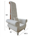 cadeira de massagem spa pedicure de luxo sem encanamento trono