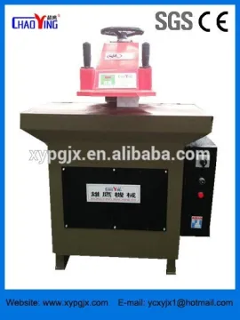 leather hydraulic press machine/hydraulic press shoe machine