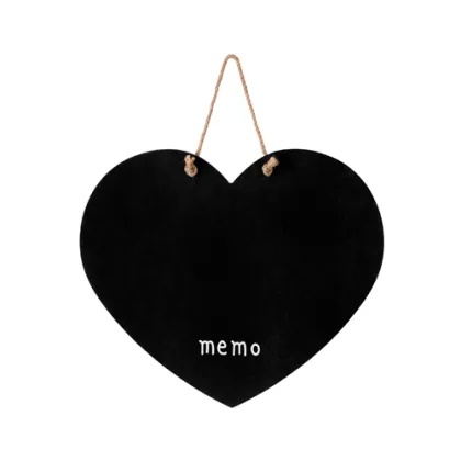 Heart design blackboard