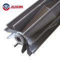 Belt conveyor wing pulley for chemical fertilizer plant