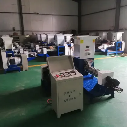 Small Floating Fish Feed Pellet Processing Machines