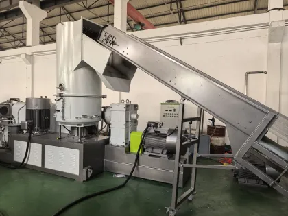 Big Capacity Plastic Pelletizer Granulation Line for Plastics and Film Agglomeration