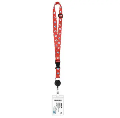 Waterproof Adjustable Cruise Lanyard: Secure Key Card Holder with Detachable Buckle for Ships and Cruises