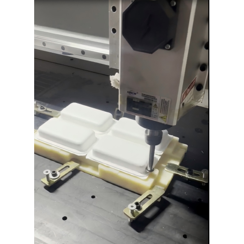 Máquina de corte de anel para embalagem sofisticada de polpa