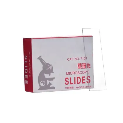 7109P cardboard microscope prepared Microscope Glass Slides