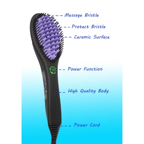 Hair Straightener Brush Sale
