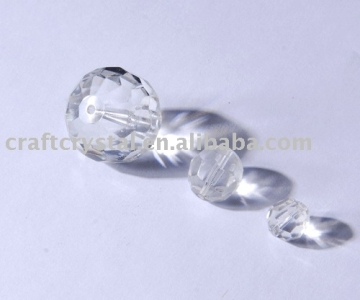 faceted crystal beads in colors