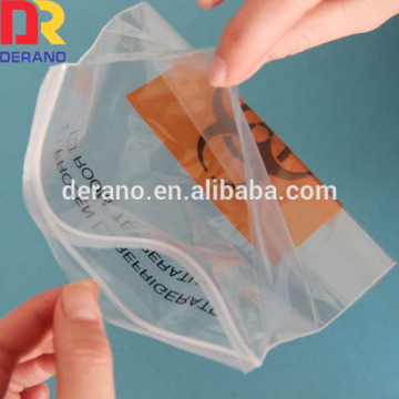 kangroo pounch Ziplock Bag with Zipper polyethylene specimen bags