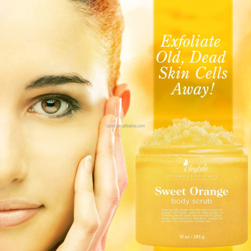 Vegan Skin Care Set: Exfoliate, Remove Stretch Marks with Lemon, Honey, Turmeric Oil Serum, Scrub, Mask, and Cream