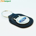 Customized Leather Keychain With Clip