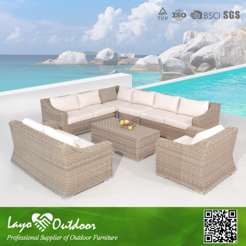 LYE Outdoor latest corner sofa design garden sofa corner patio corner sofa for living room