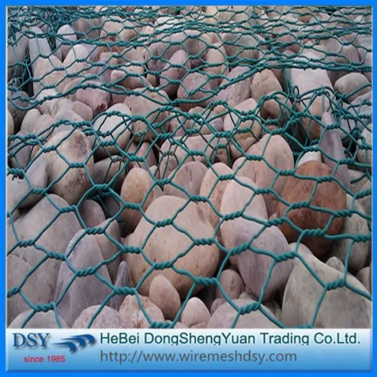 2.0MM PVC Coated Hexagonal Hole Gabion Box