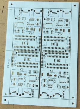 2 layer 1.6mm white solder PCB