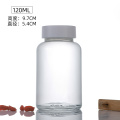 120ml Glass Medicine Bottle with Wide Neck Design