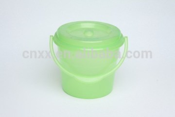 pp plastic ice bucket with handle