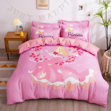 New design polyester printed kids bedsheets wholesale cheap