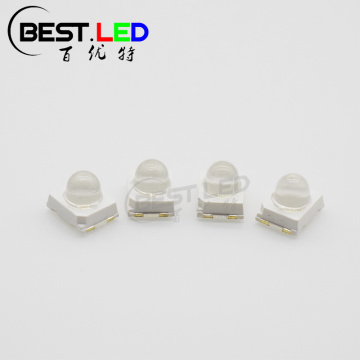 Dome Lens SMD LED 570nm LED Yellow-Green 15-Degree