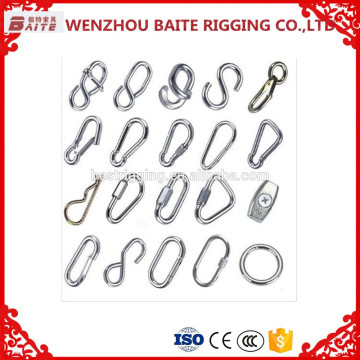 Professional Manufacturer Price Stainless steel AISI 316 304 Snap Hook Quick Link And Carabiners Rigging Hardware