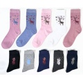 Christmas stockings tube Calze women's socks fashion