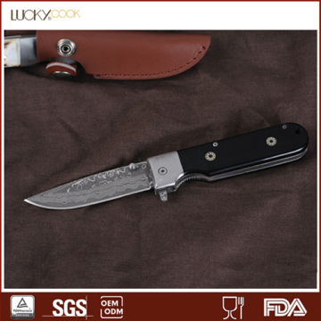 Best toughness tactical knife damascus knife