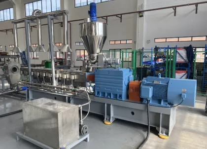 Engineering plastic granulation production line