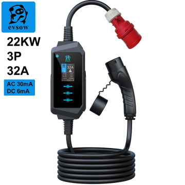 EVSOW 22kW Type 2 AC Charger for Electric Cars with V2G/G2V/V2H Accessories and Solar Charging Station