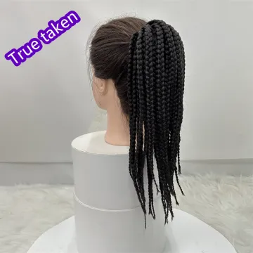 Vivian Kids Jumbo Twist Ponytail: Senegalese Braided Ponytail with Drawstring for Kids