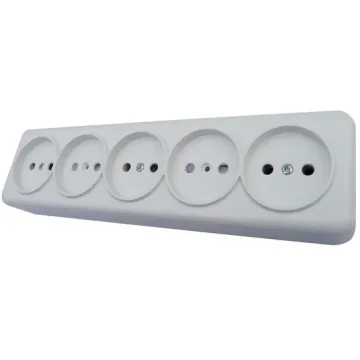 Розетка 5-ст термопласт