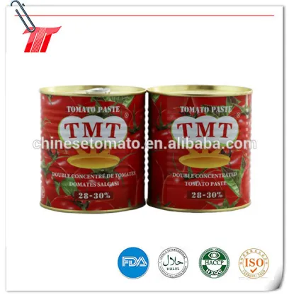 Fresh Tin Tomato Paste from China Suppliers