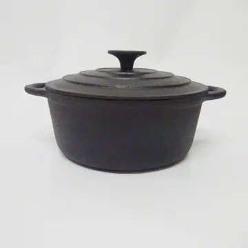 Matt Black Enameled Cast Iron Braiser