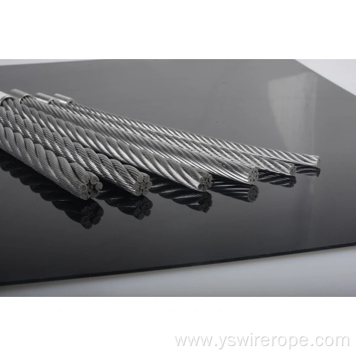 AISI 304 stainless steel wire rope 1x7 1.2mm China Manufacturers ...