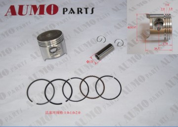 Motorcycle Engine Spare Parts - Motorcycle Piston, Piston Ring (ME021000-0130)