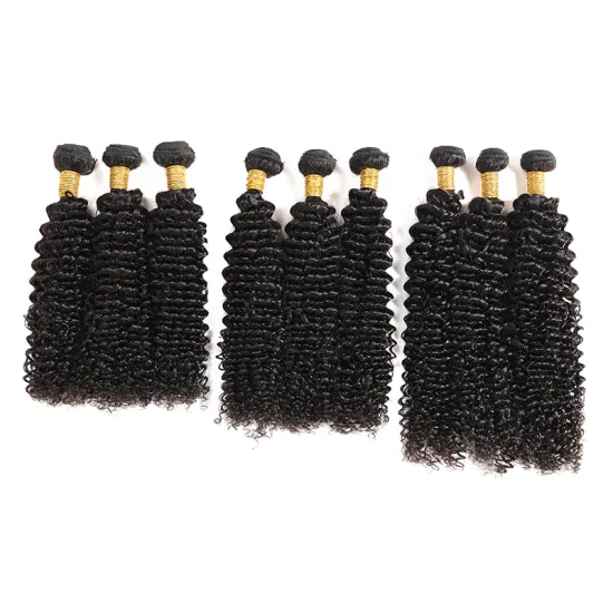 wholesale kinky curl bundles 30 32 inches Top Quality Hot Selling Russian Virgin Hair Hand Tied Hair Double Drawn 10A Grade