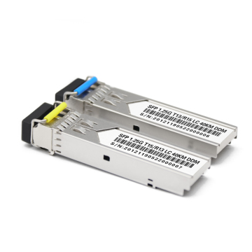 BiDi SFP Module 1310/1550nm 40km LC 1.25Gbps Transceiver - Compatible Brands