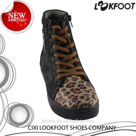 2015 new arrival soft comfort walking high good quality fashion casual lace up boots