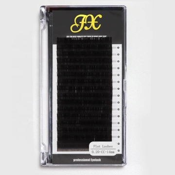 Matte Black Flat Silk Customizable DIY Korean Eyelash Extensions