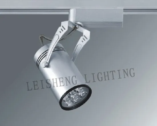 Warm White Ac85-265v Bk / Wh 7w Led Track Light Fixtures, Lamps For Factories Oem