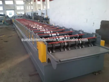 color steel decking sheet making roll forming machine
