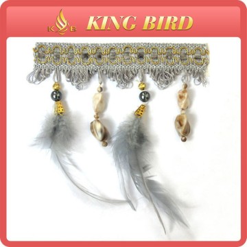 feather tassel home craft feather decoration ostrich feather fringe